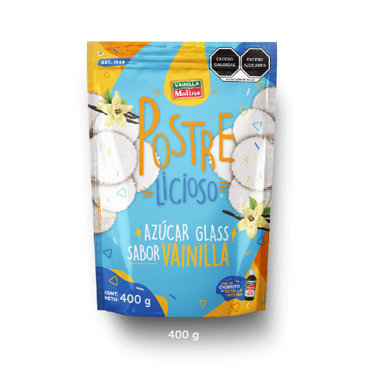 Molina POSTRELICIOSO Azúcar Glass 12/1kg – H.S. Comercial