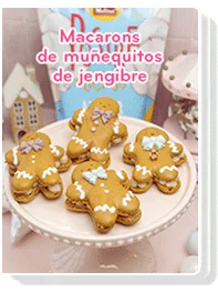 Plantilla para hornear macarons navideños