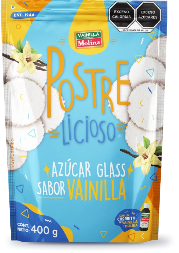 Azúcar Glass con Vainilla Postrelicioso