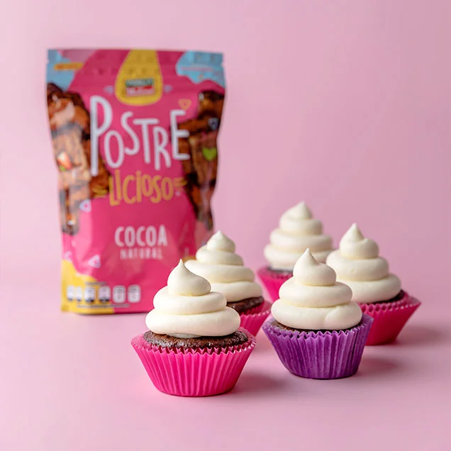 Cupcakes de chocolate