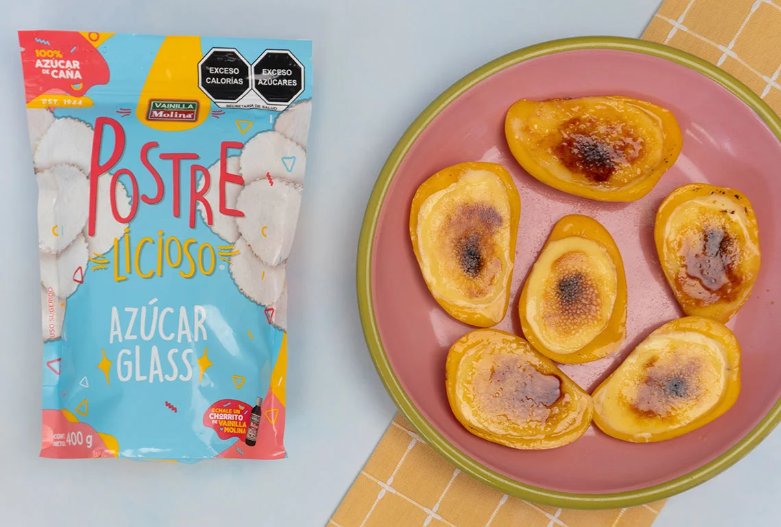 Mango Posset Brûlée