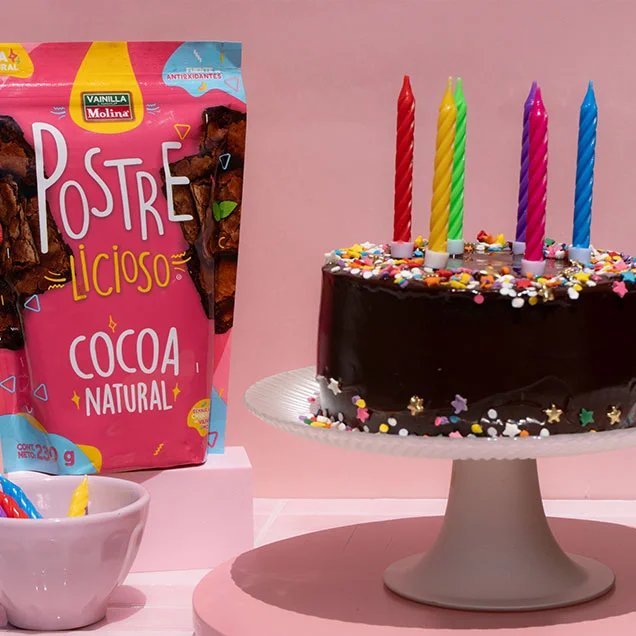 Pastel de chocolate fácil