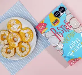 Mini donas de pastel de zanahoria sin horno