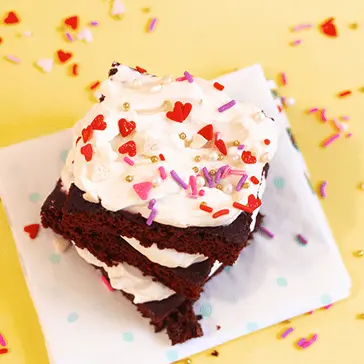 Brownies fit de red velvet