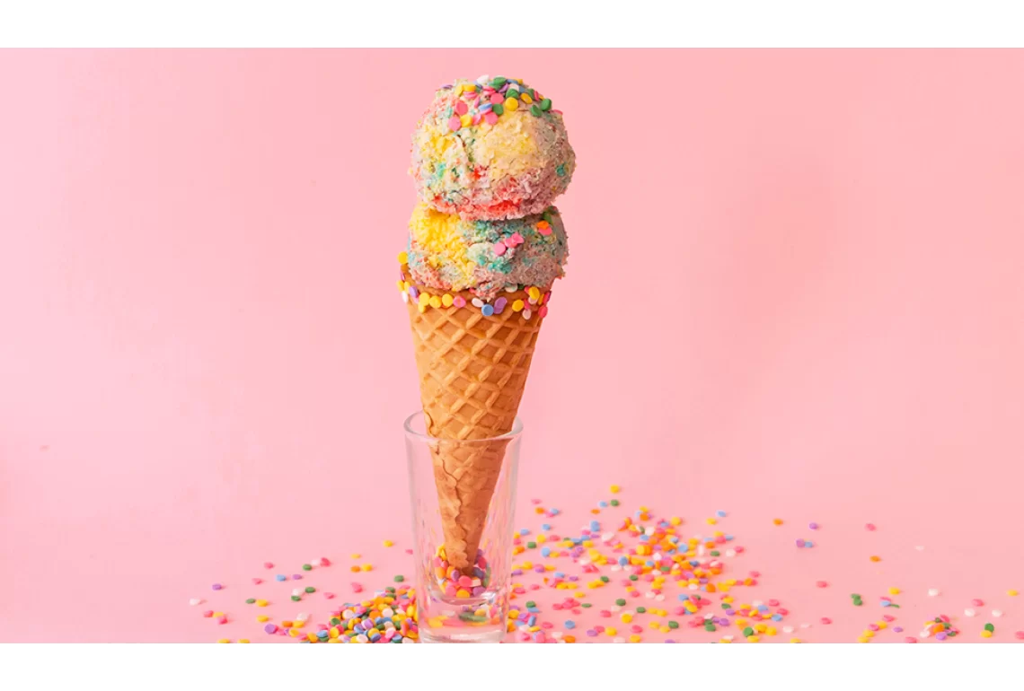 Helado de unicornio