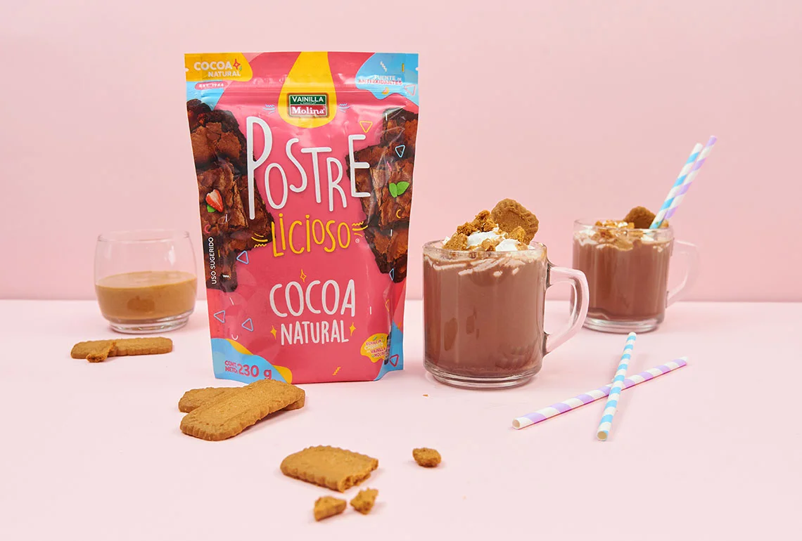 Latte de galletas de caramelo