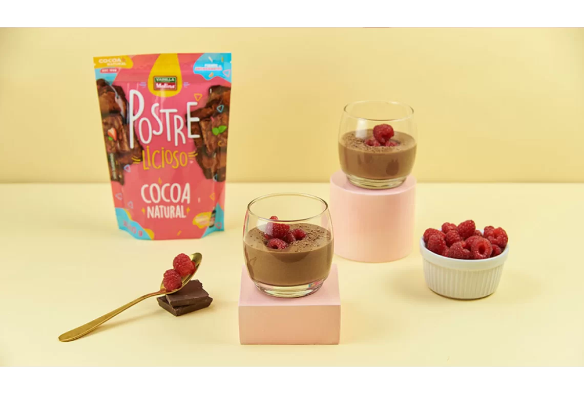 Mousse de chocolate fácil