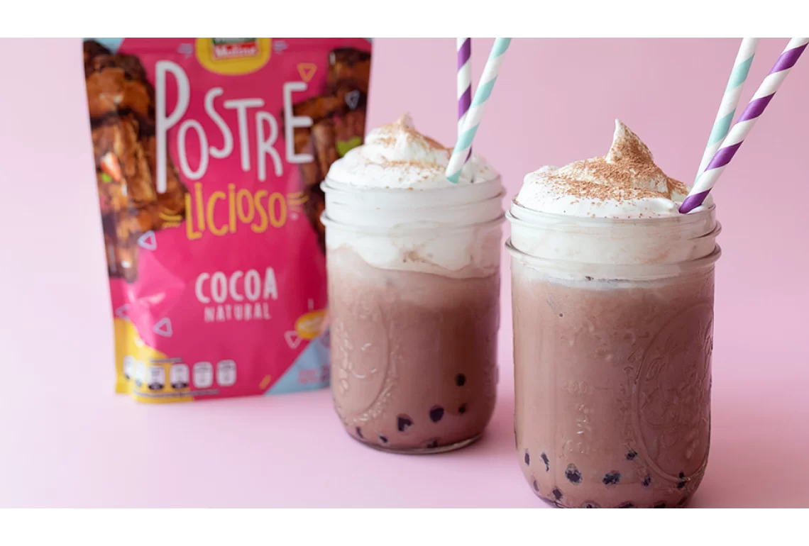 Bubble tea de chocolate | Postrelicioso